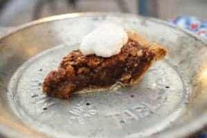 kentucky bourbon pie slice